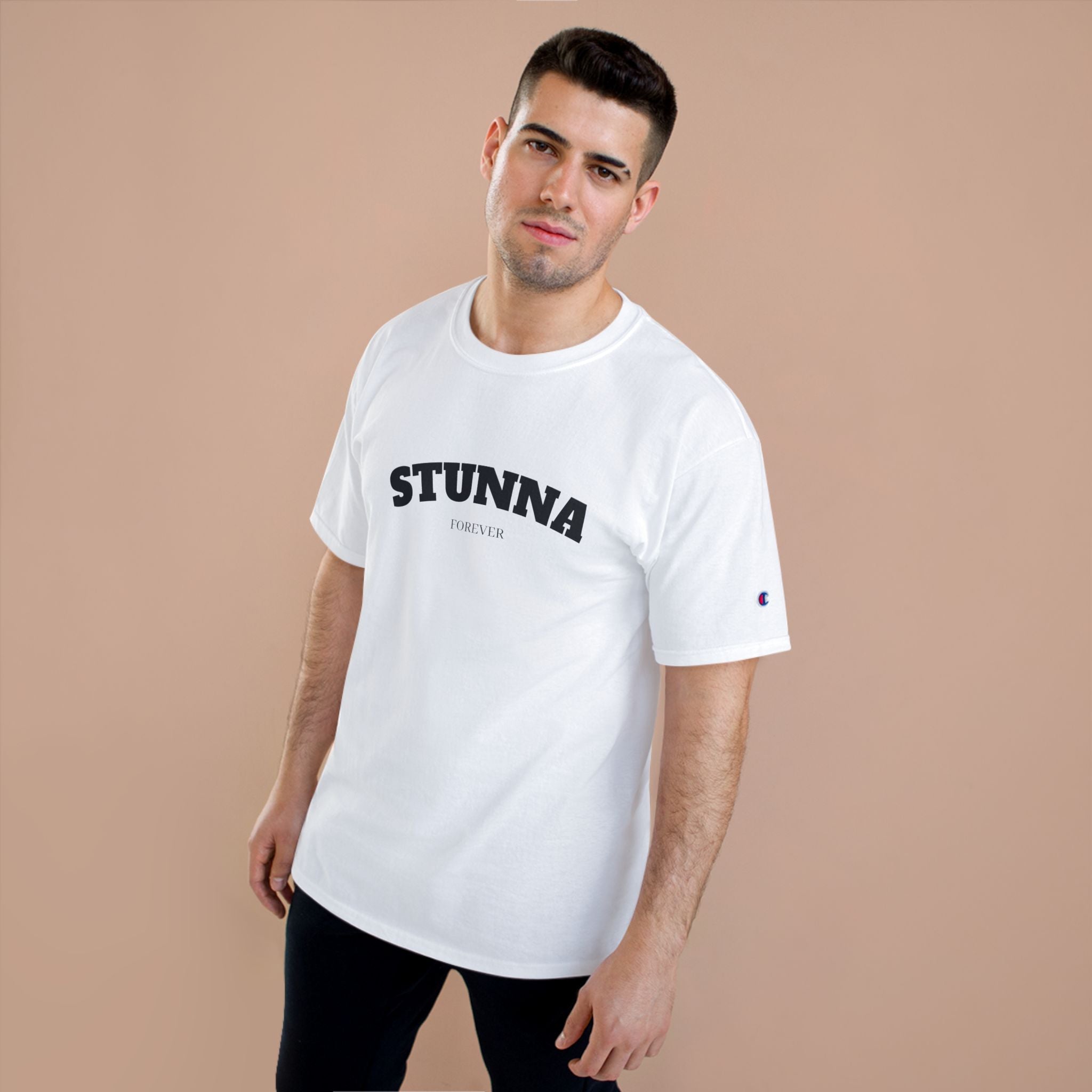 'Stunna x Champion' Tee