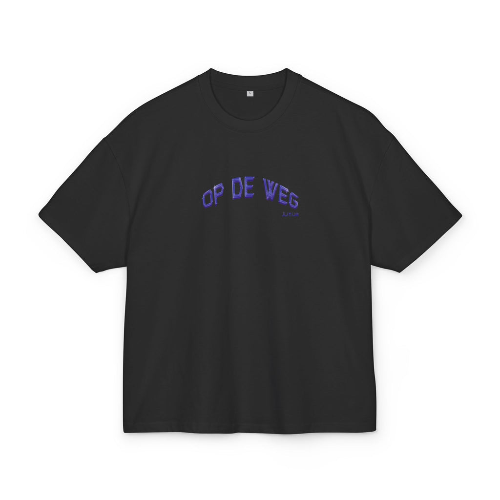 'Op de weg' Box Tee