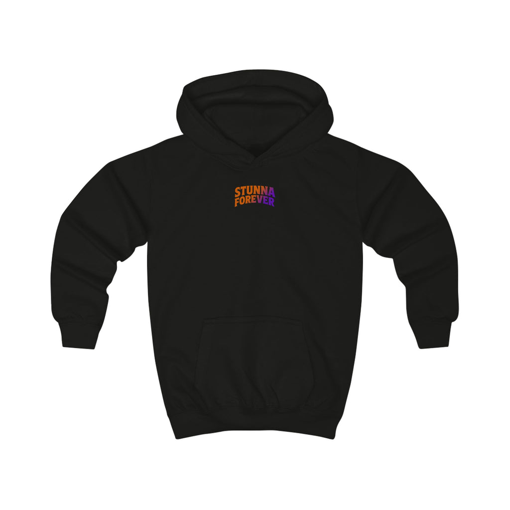 ‘Stunna Forever' Kids Hoodie (SUNSET)