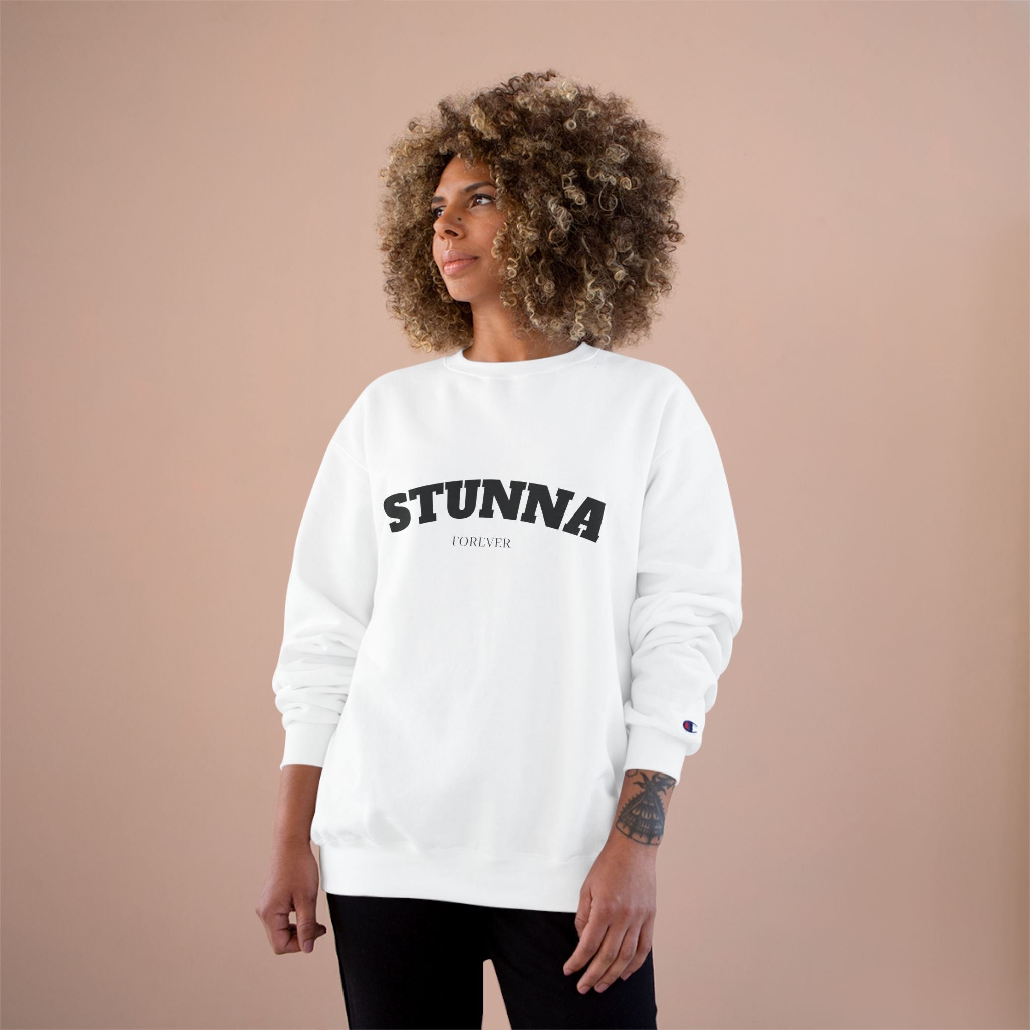 'Stunna x Champion' Sweatshirt