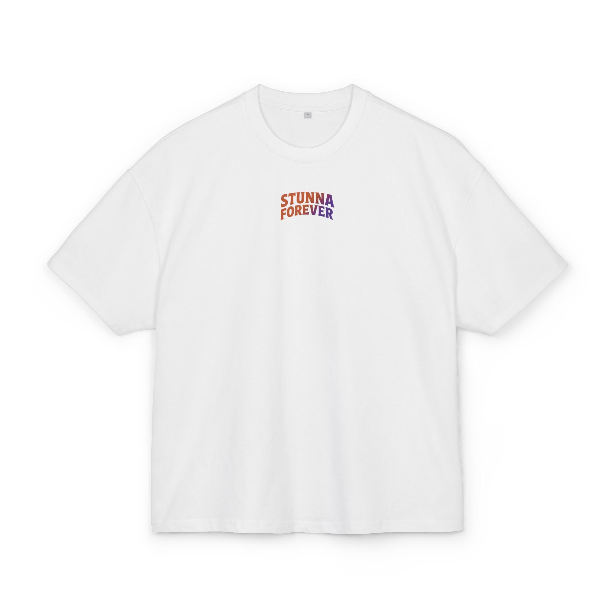 'Stunna Forever' Box Tee (SUNSET)