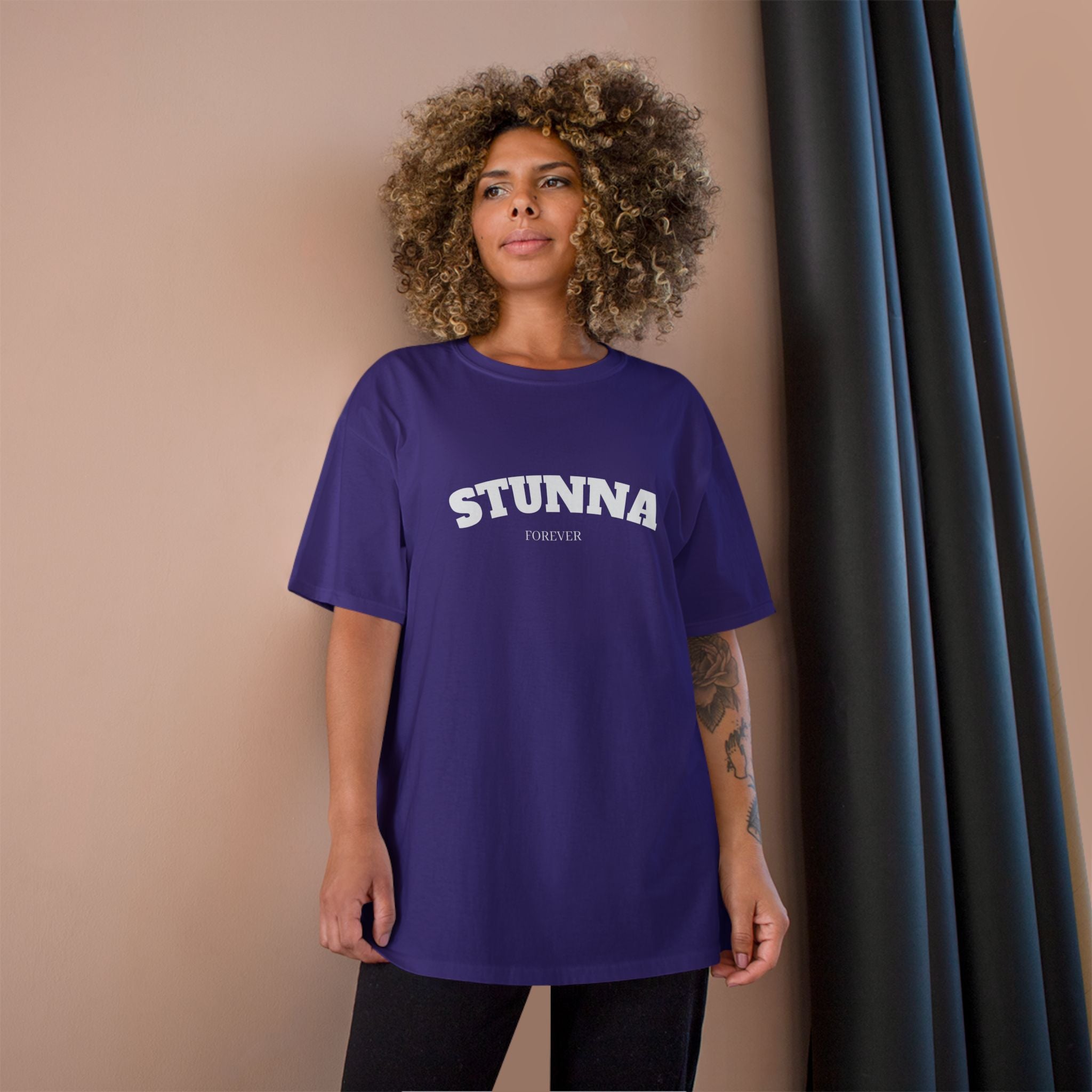 'Stunna x Champion' Tee