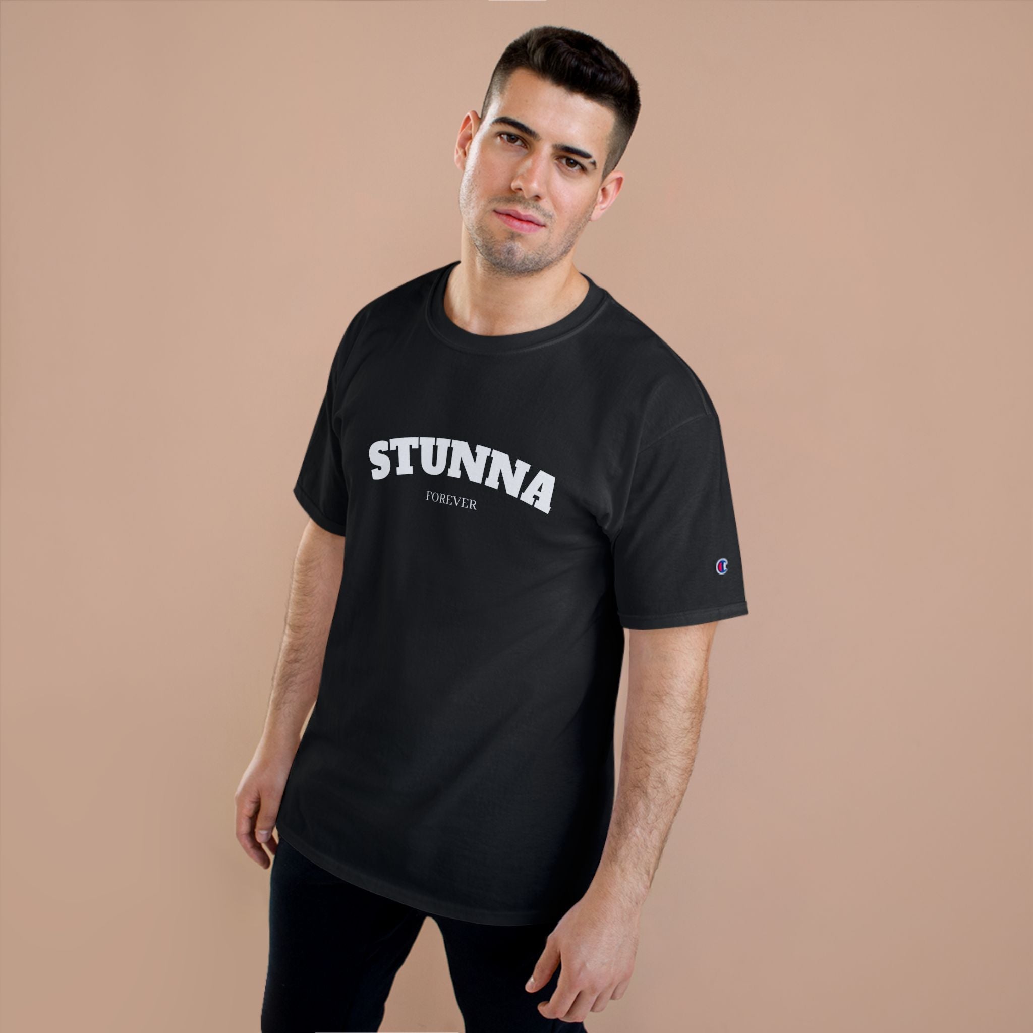 'Stunna x Champion' Tee