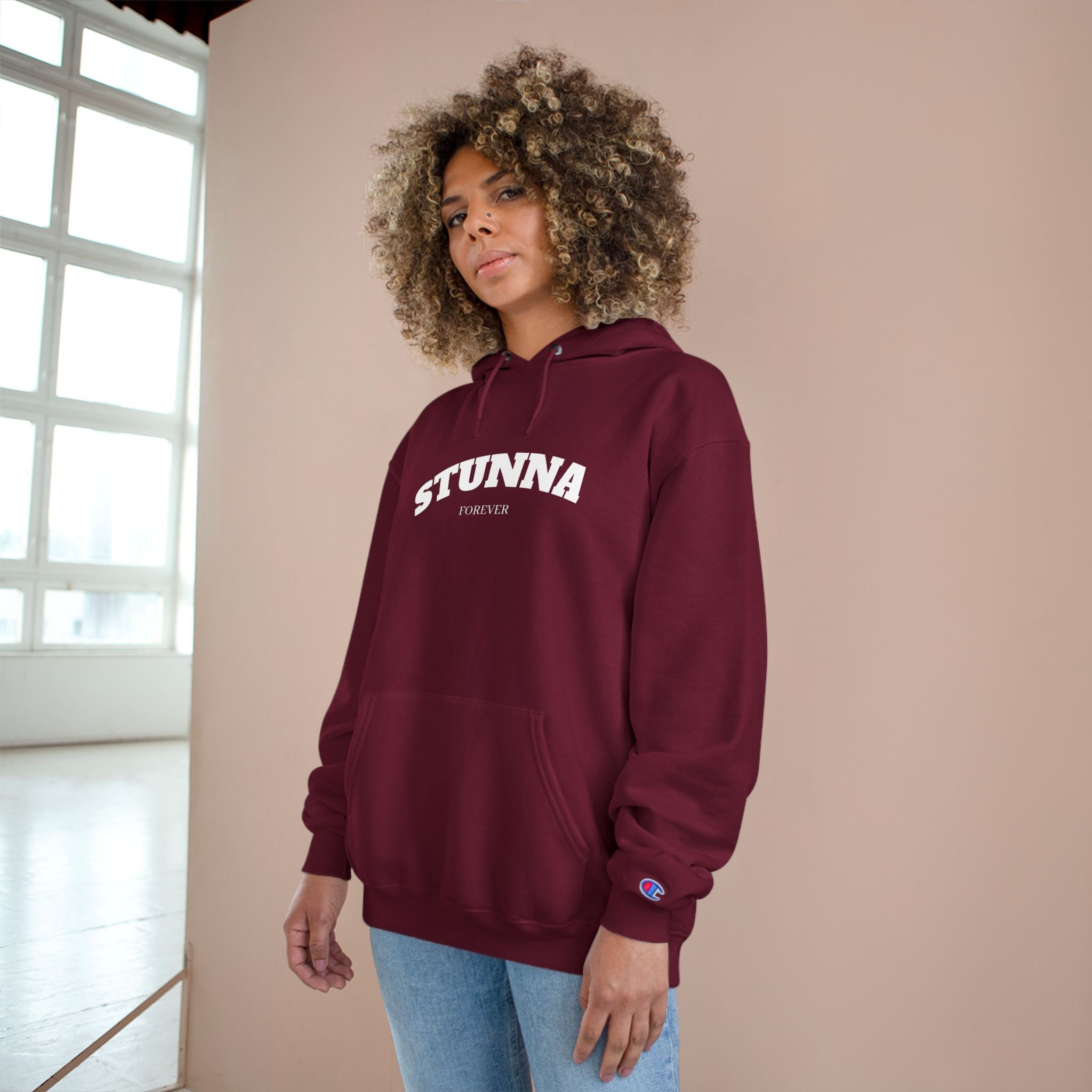 'Stunna x Champion' Hoodie