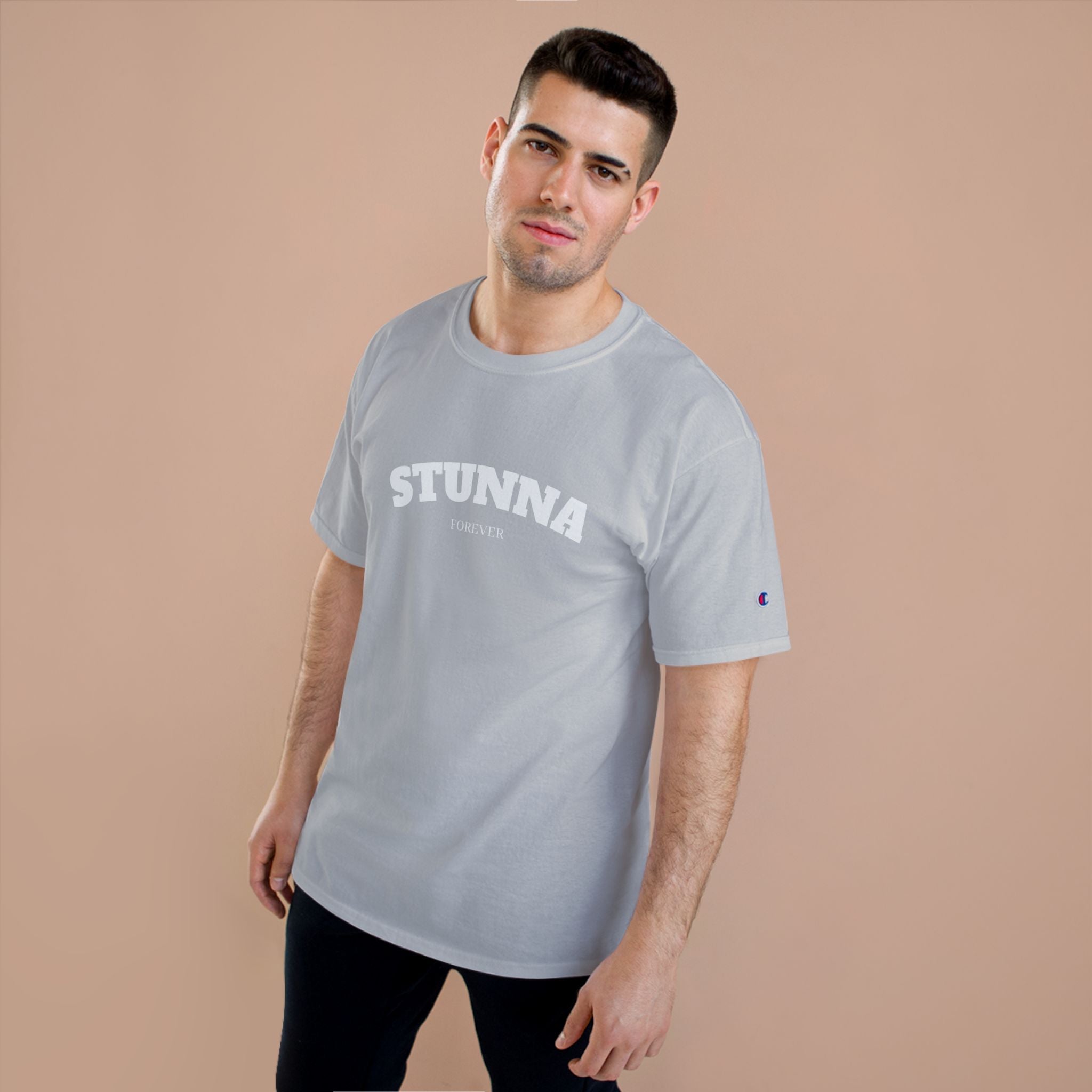 'Stunna x Champion' Tee
