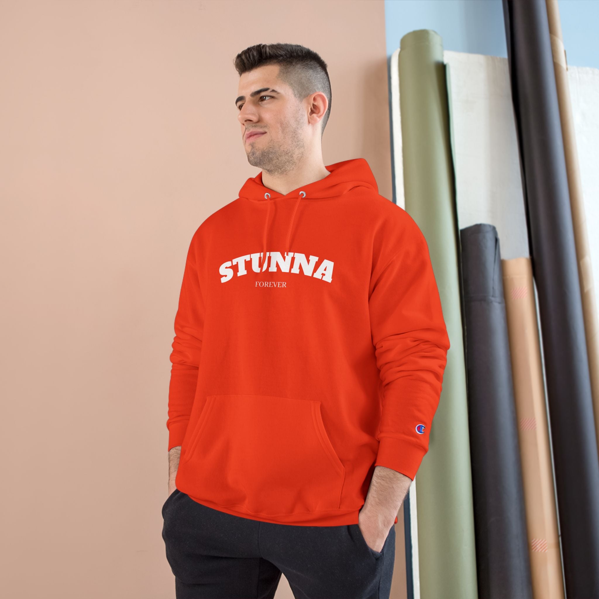 'Stunna x Champion' Hoodie