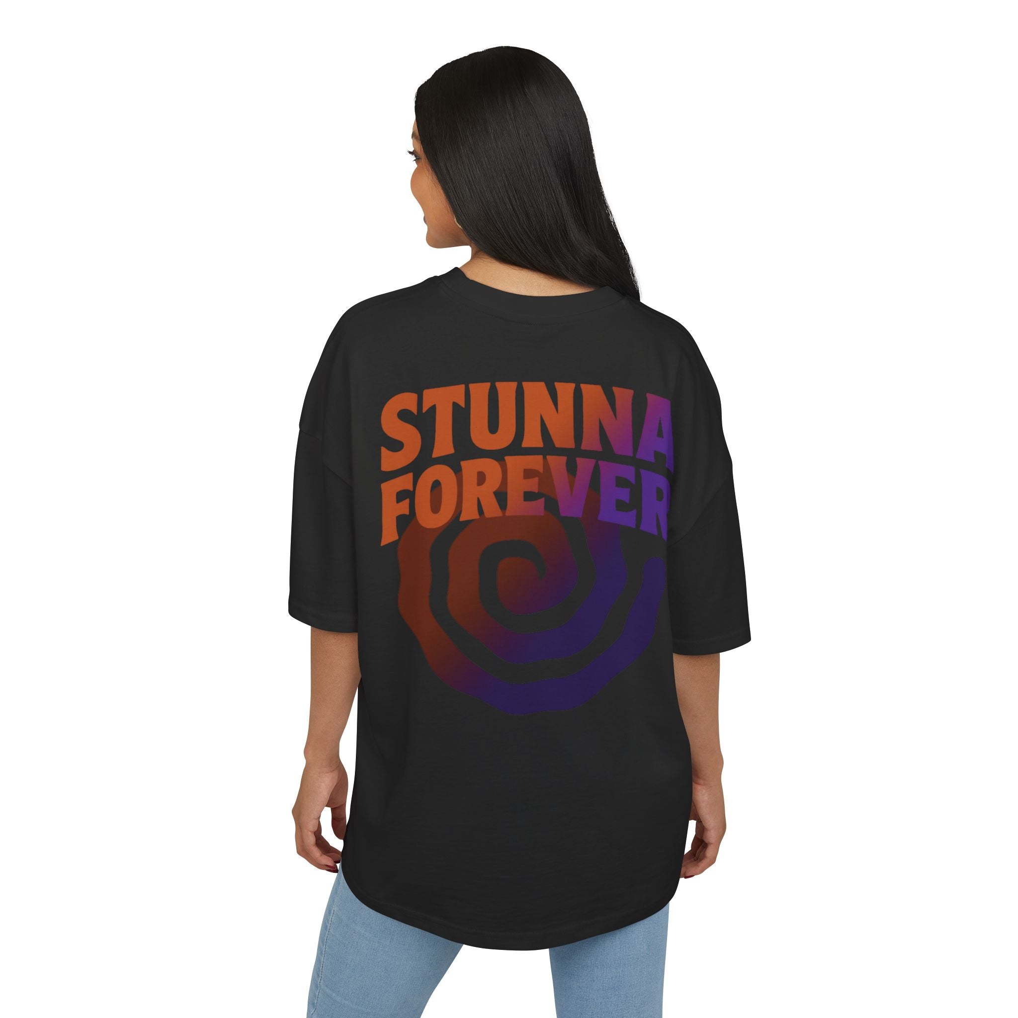 'Stunna Forever' Box Tee (SUNSET)