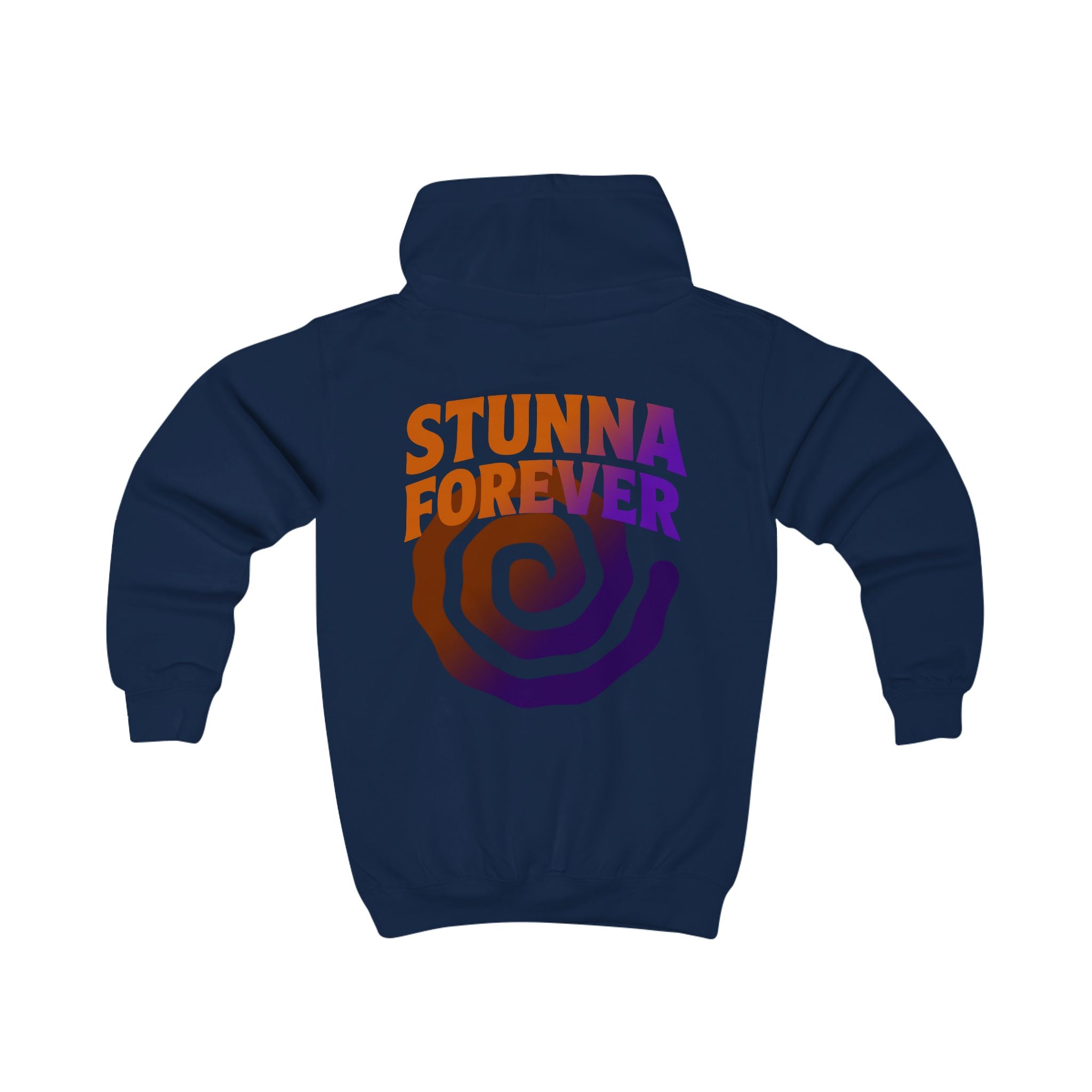 ‘Stunna Forever' Kids Hoodie (SUNSET)
