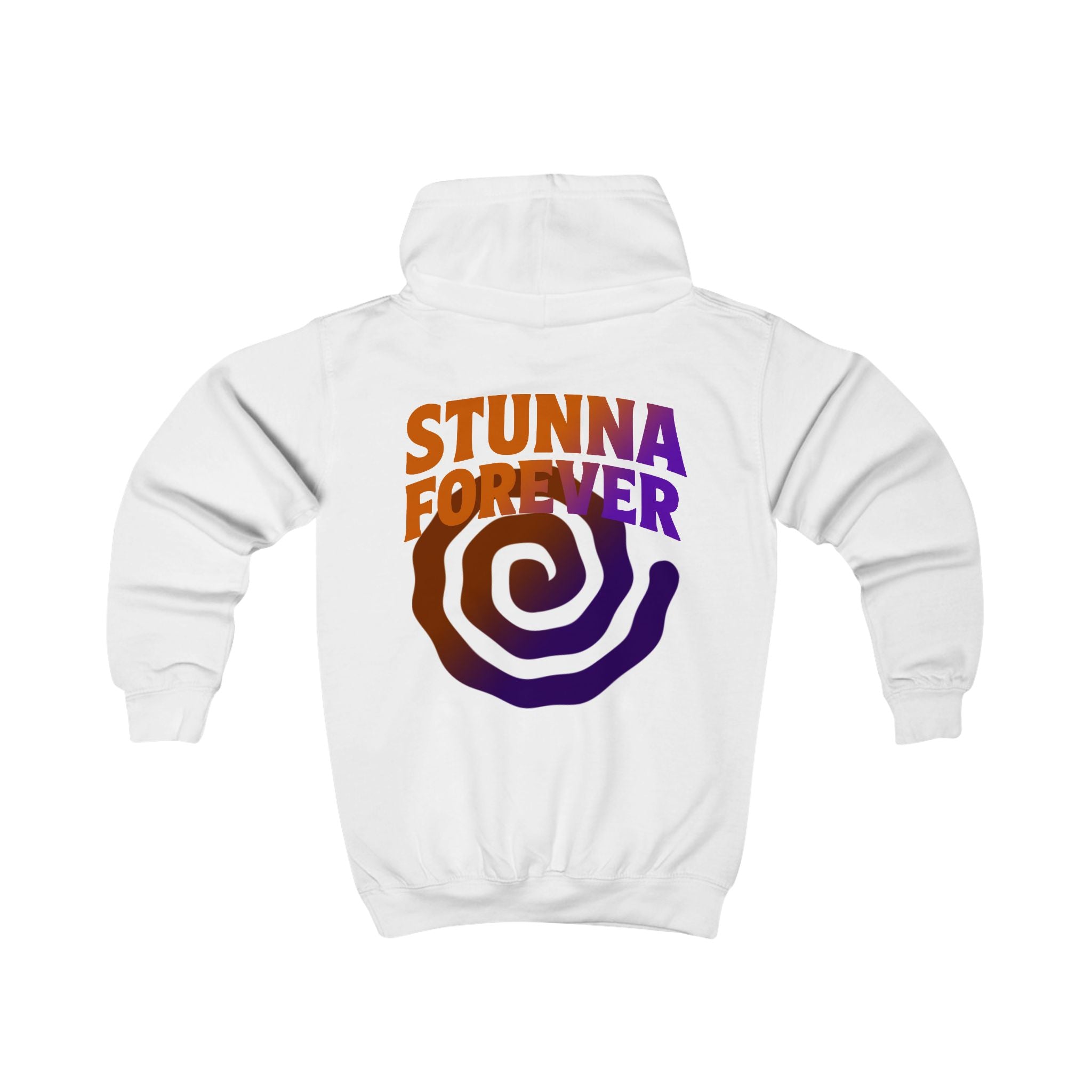 ‘Stunna Forever' Kids Hoodie (SUNSET)