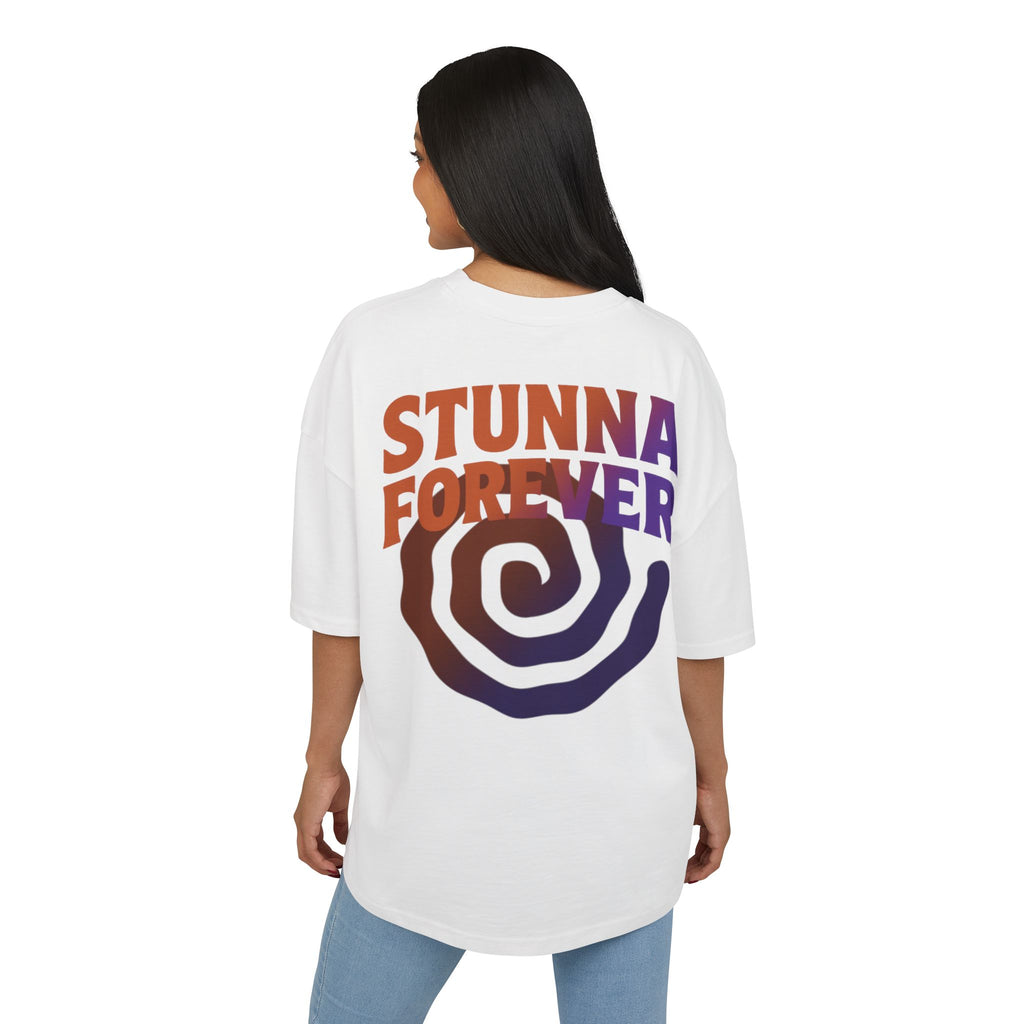 'Stunna Forever' Box Tee (SUNSET)