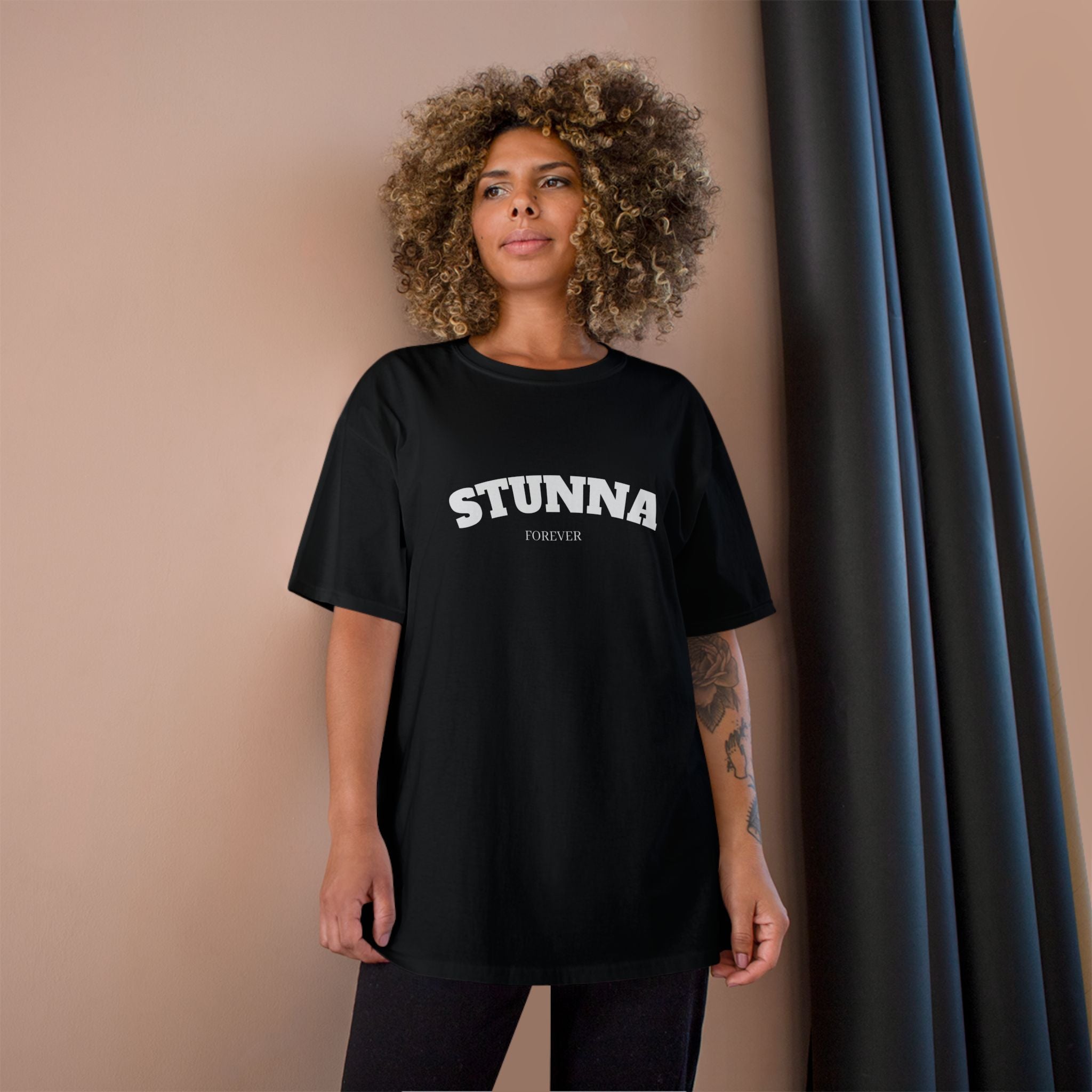 'Stunna x Champion' Tee
