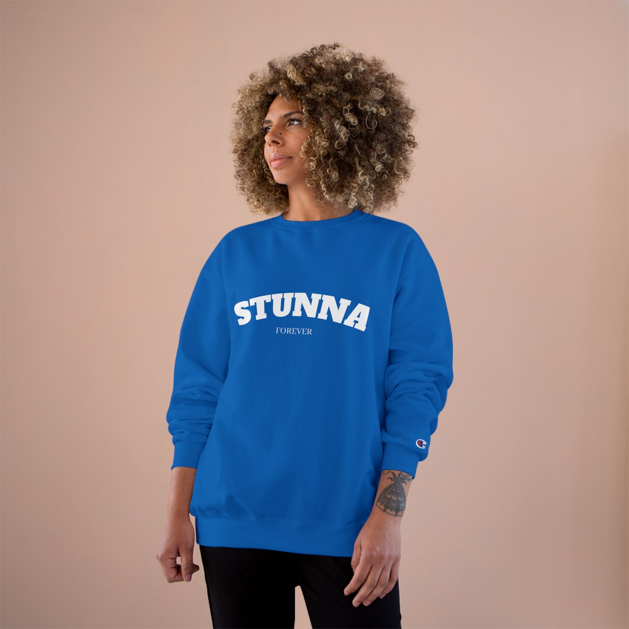 'Stunna x Champion' Sweatshirt