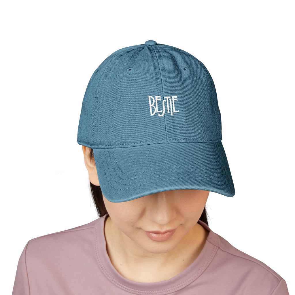 'Bestie' Denim Cap