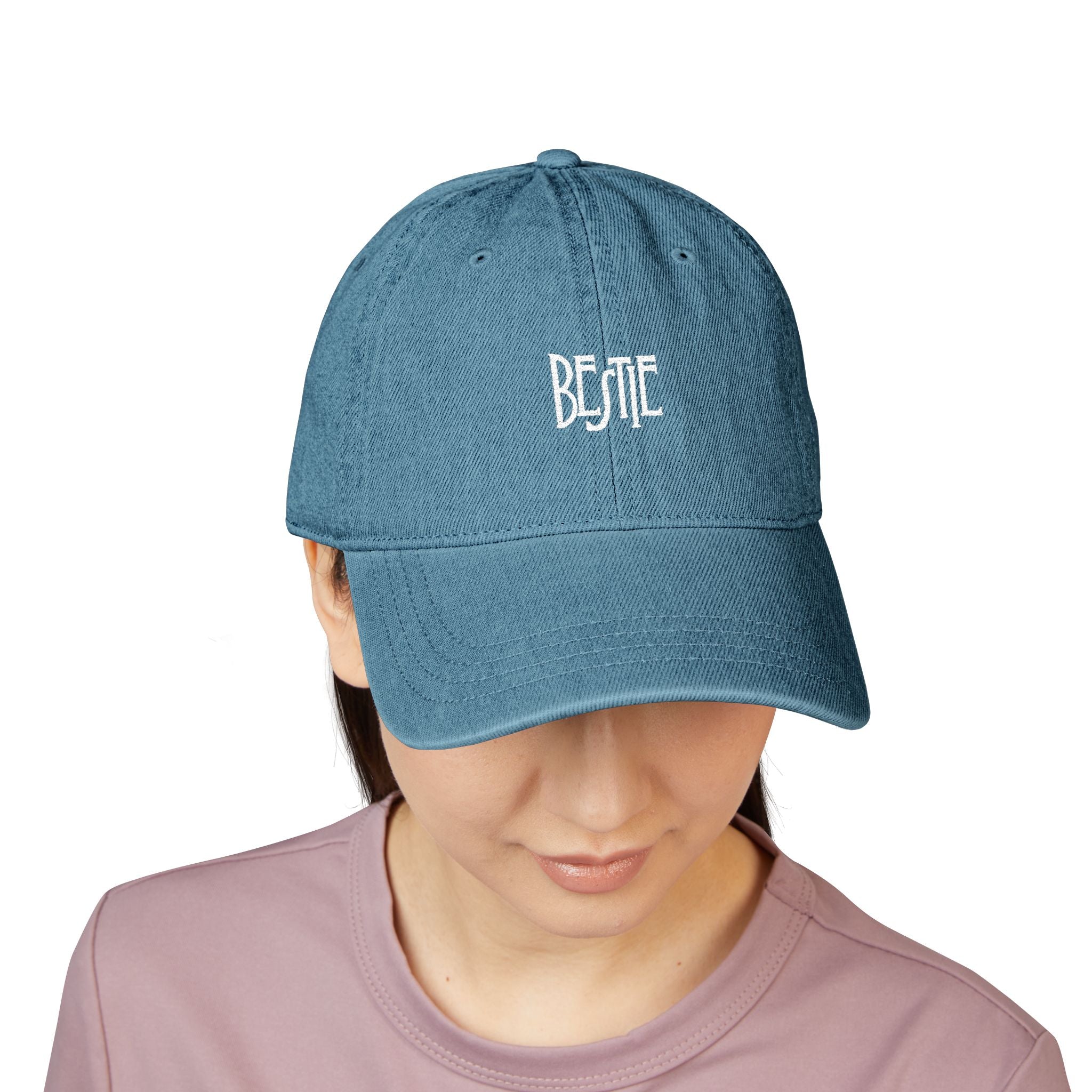 'Bestie' Denim Cap