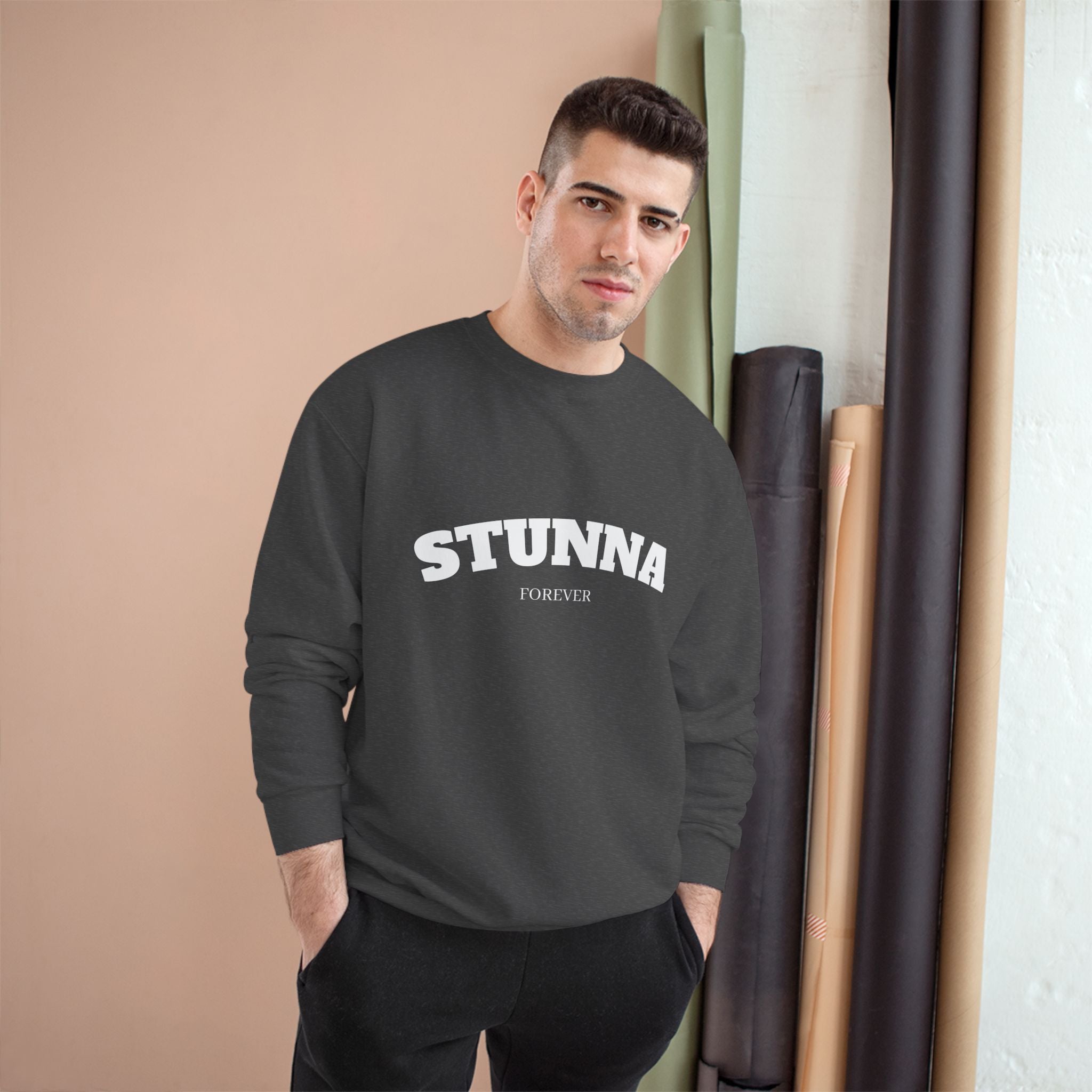 'Stunna x Champion' Sweatshirt