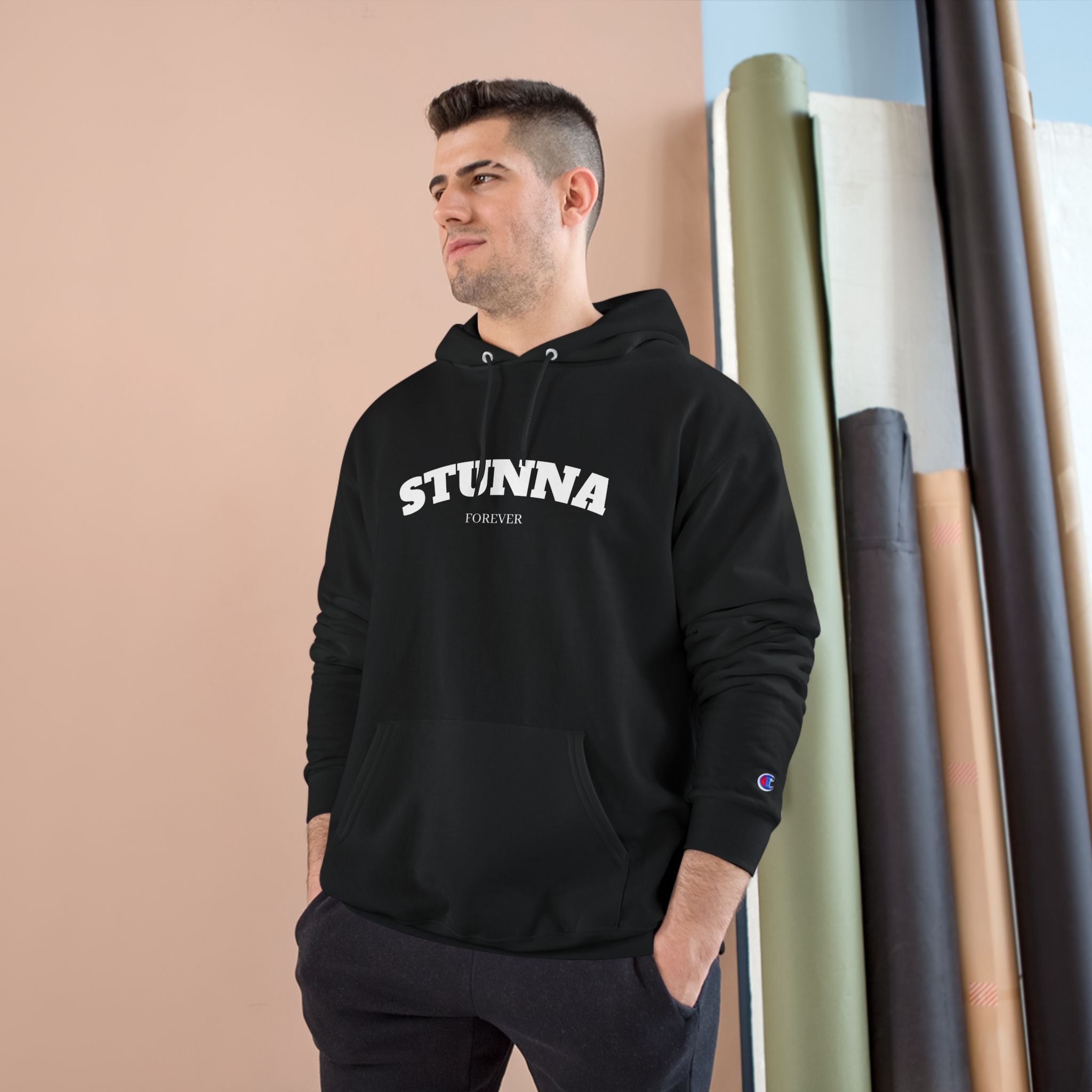 'Stunna x Champion' Hoodie