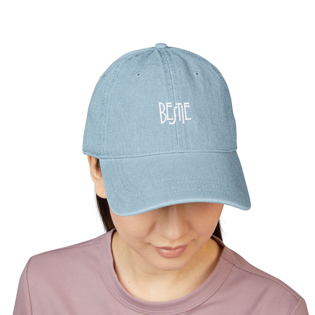 'Bestie' Denim Cap