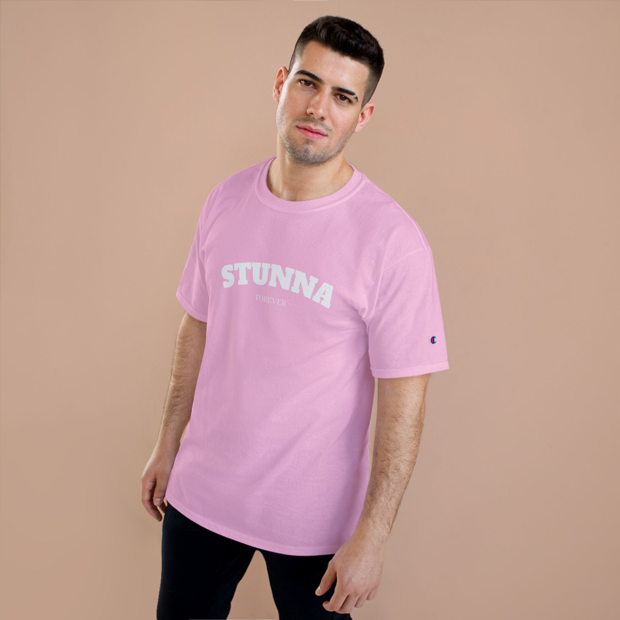 'Stunna x Champion' Tee