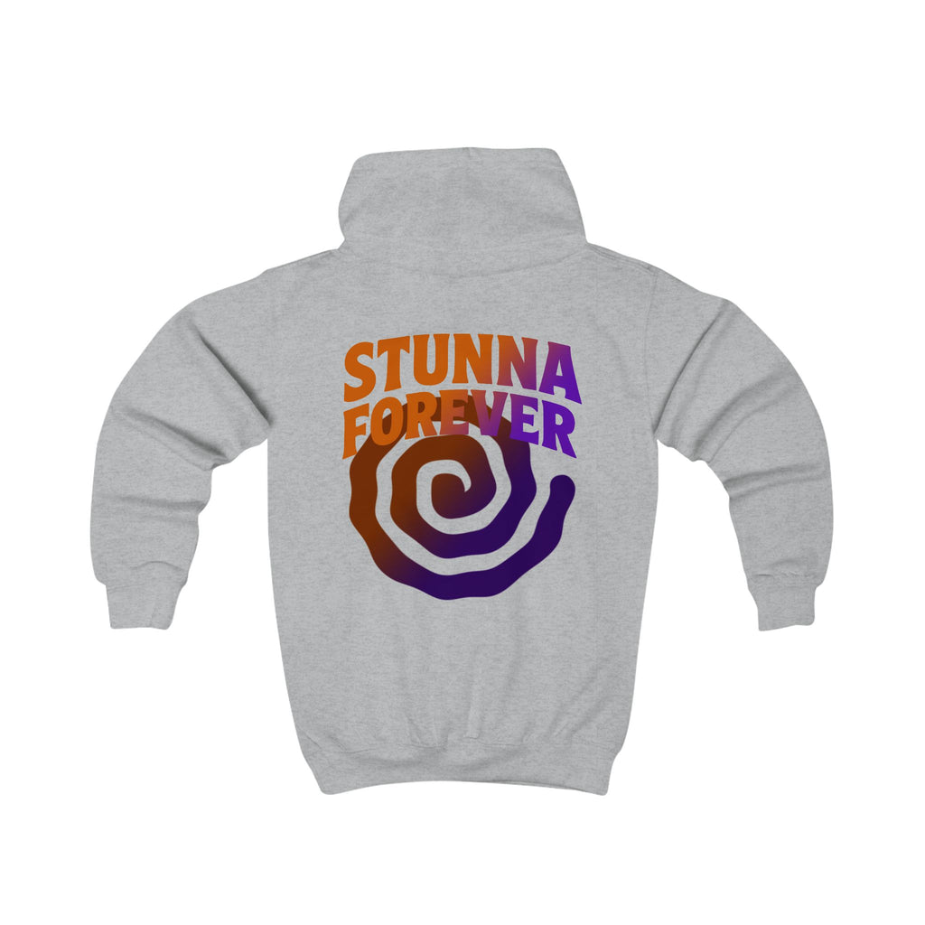 ‘Stunna Forever' Kids Hoodie (SUNSET)