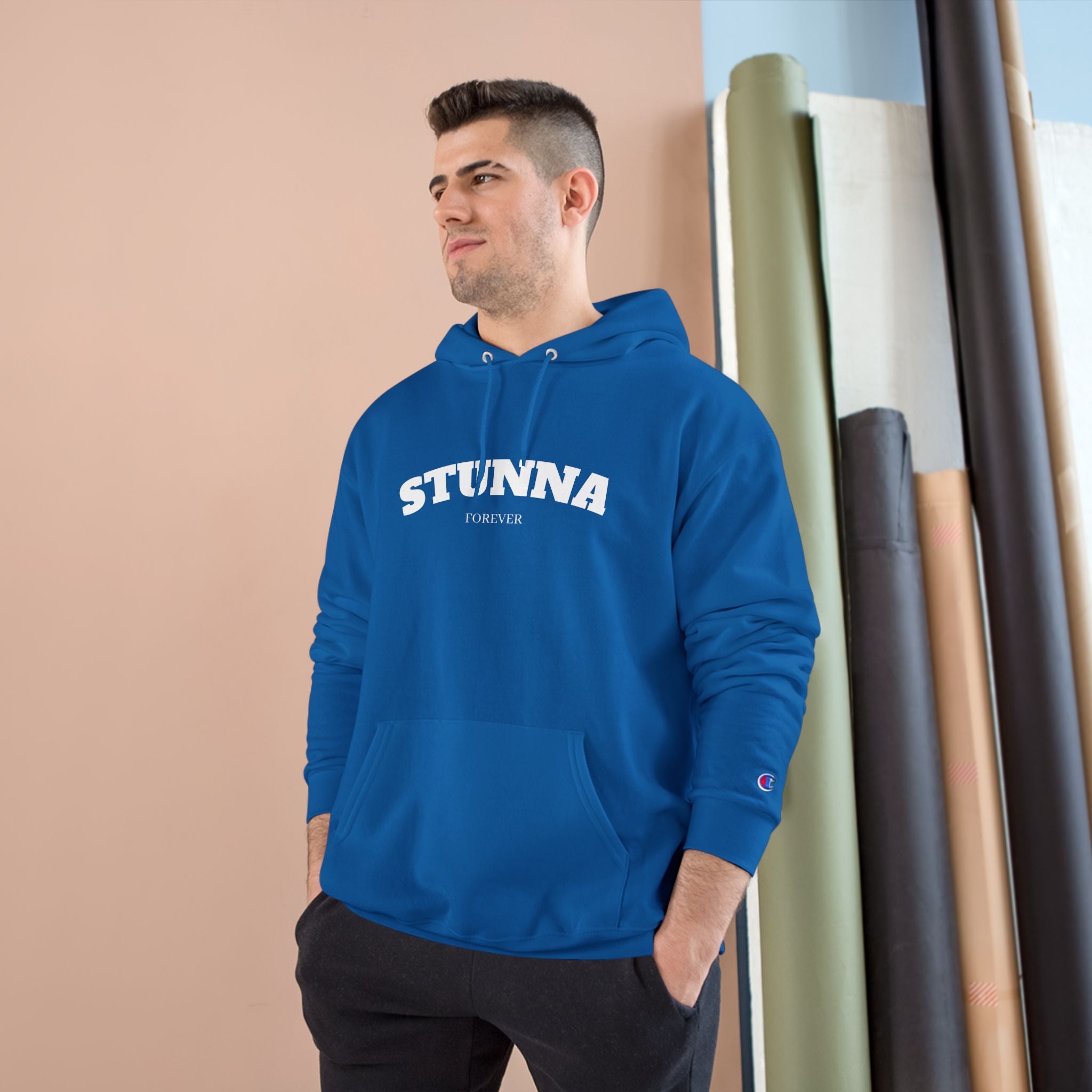 'Stunna x Champion' Hoodie