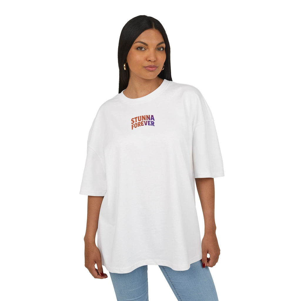'Stunna Forever' Box Tee (SUNSET)