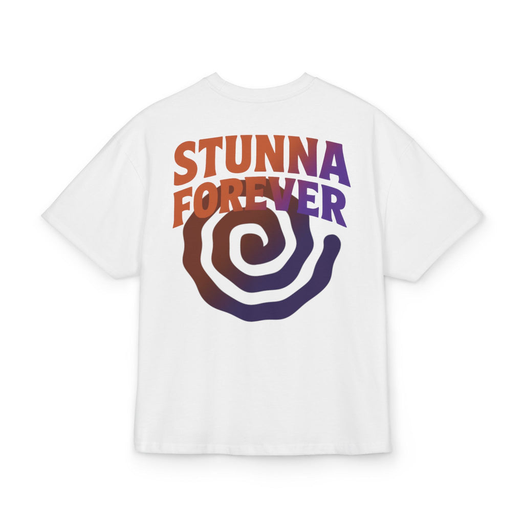 'Stunna Forever' Box Tee (SUNSET)
