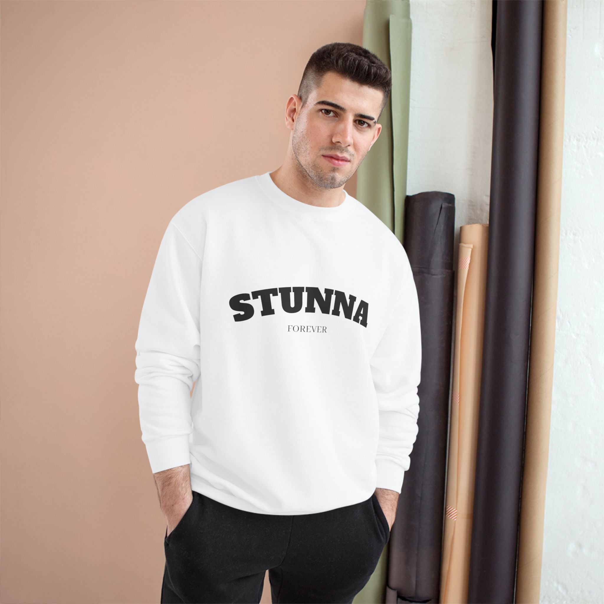 'Stunna x Champion' Sweatshirt