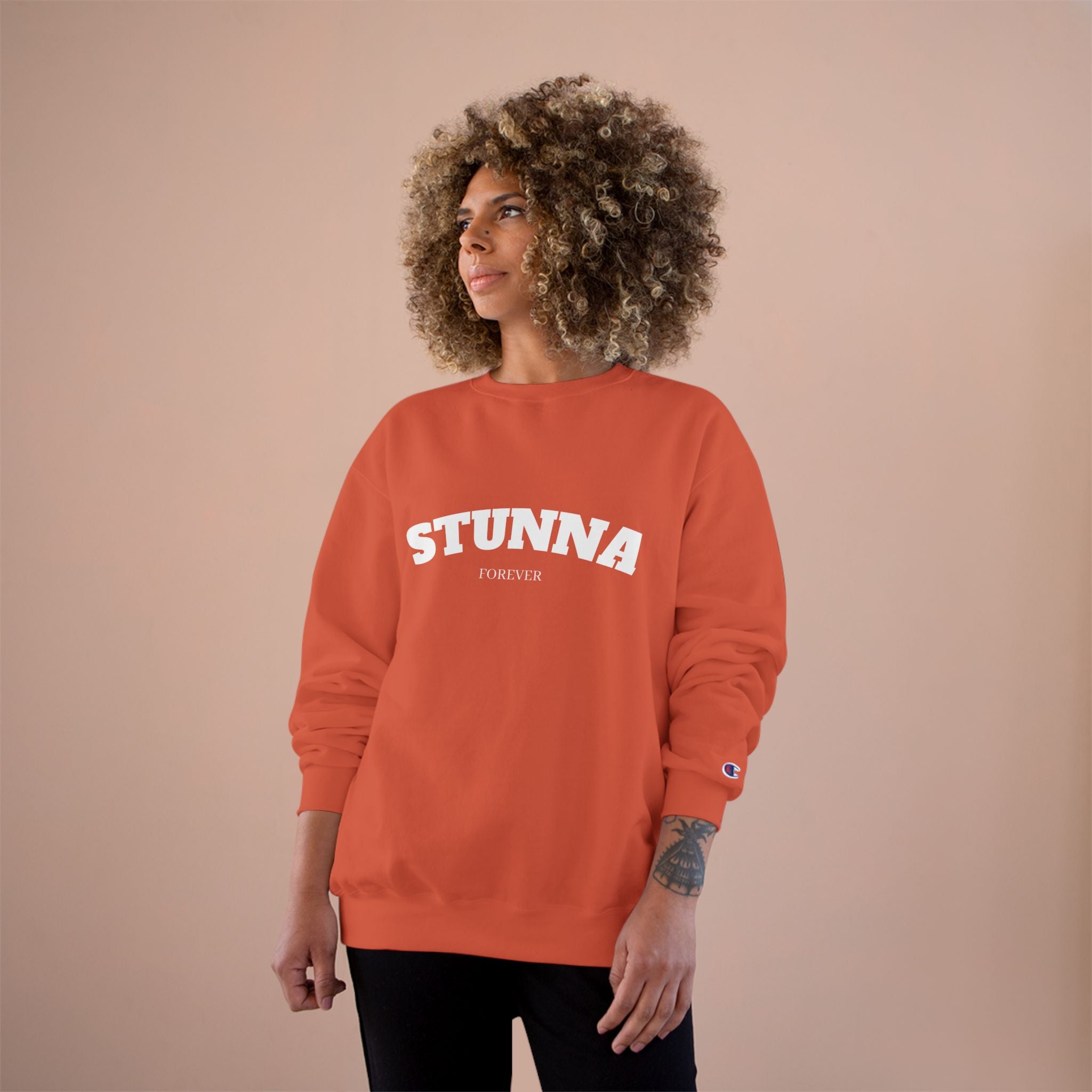 'Stunna x Champion' Sweatshirt